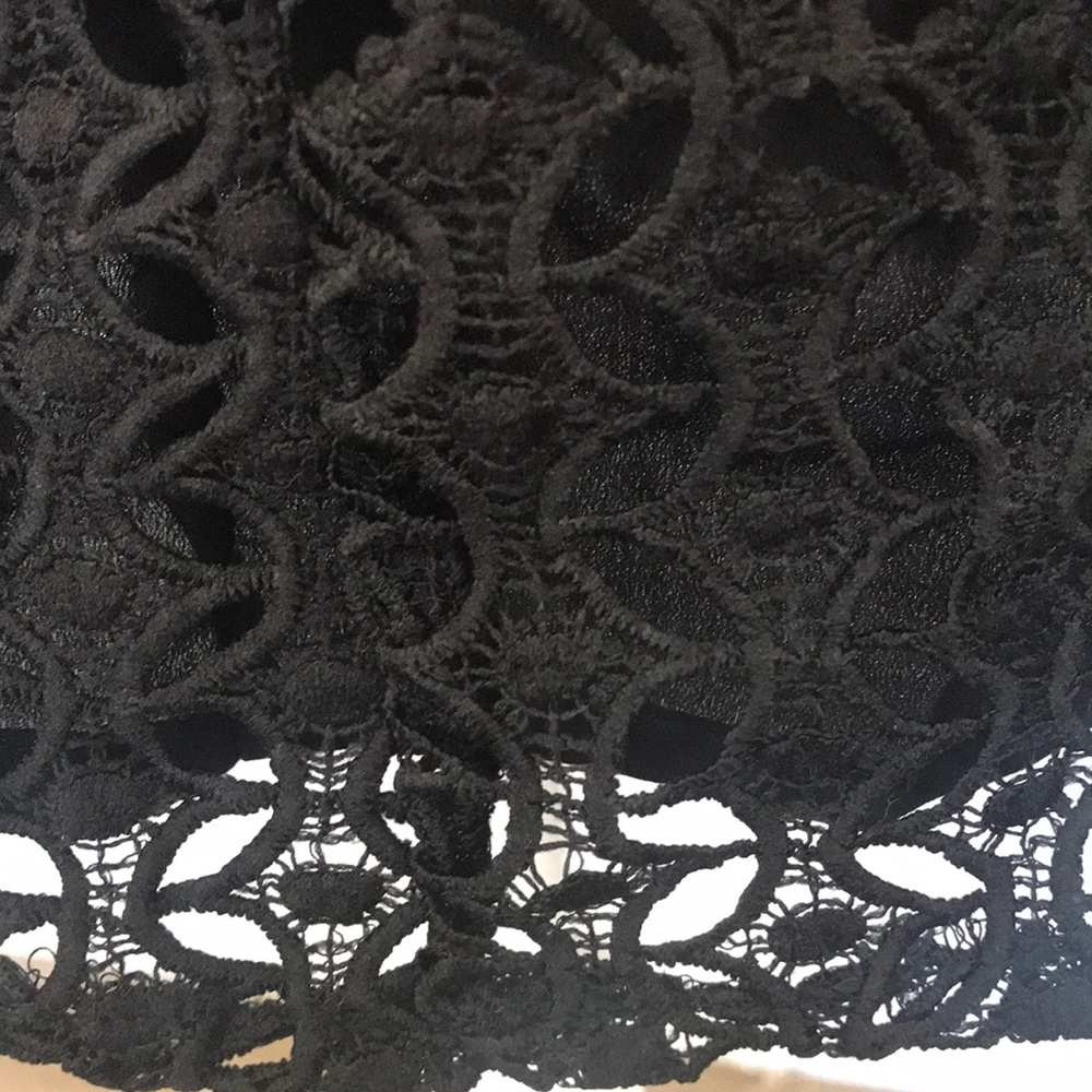 💥HOST PICK💥JACK by BB Dakota black eyelet dress Size 6 - Picture 4 of 8